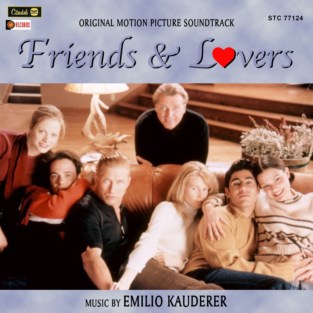 Friends & Lovers (Original Motion Picture Soundtrack) by Emilio Kauderer album cover