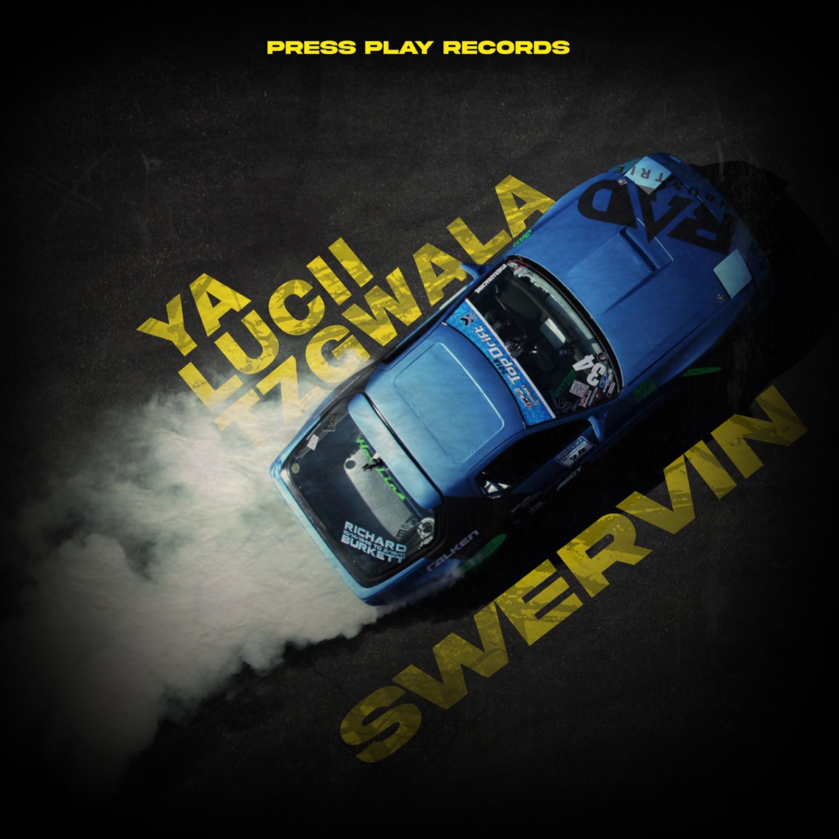 Swervin - Single by Lucii, TzGwala & ThisBeatByYA album cover
