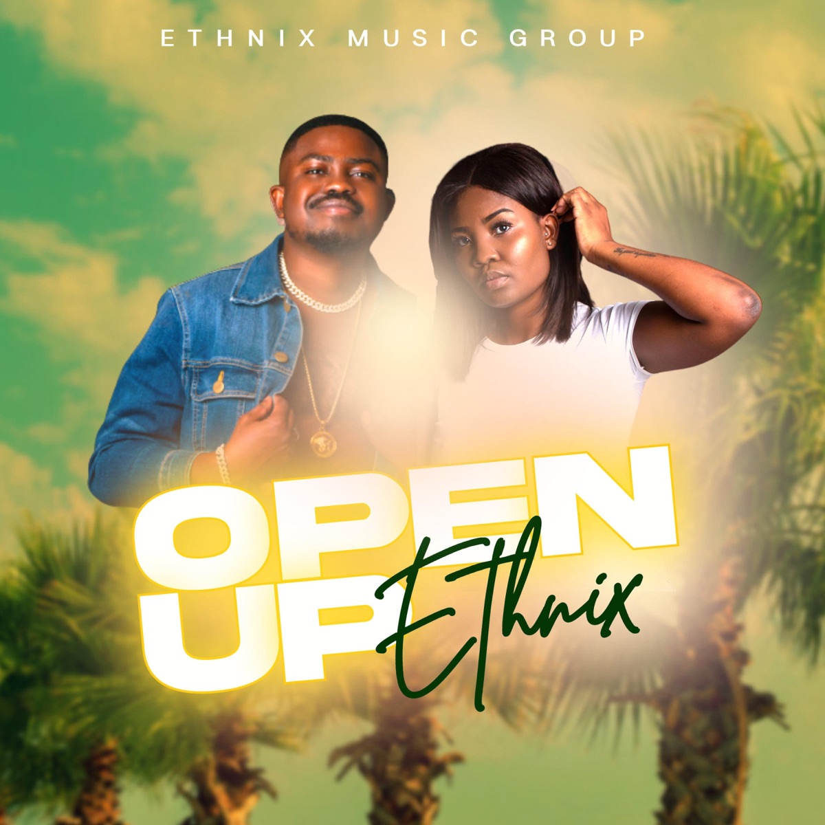 Open Up - Single by Ethnix Namibia album cover