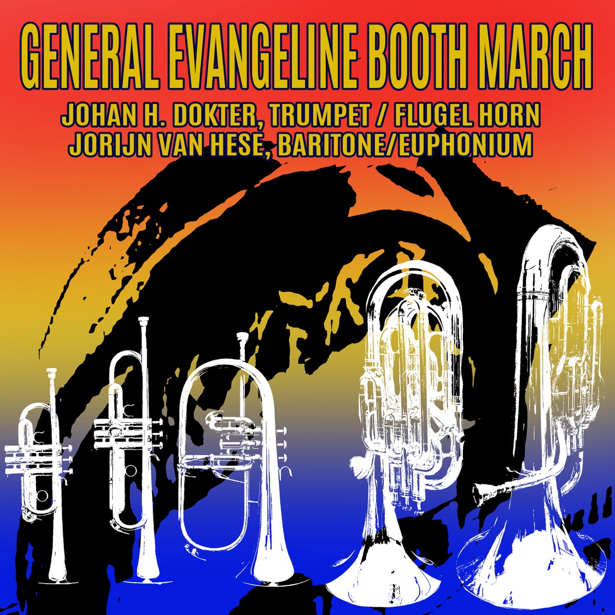 General Evangeline Booth March (Trumpet, Flugel Horn, Baritone & Euphonium Multi-Track) - Single by Johan H. Dokter & Jorijn van Hese album cover