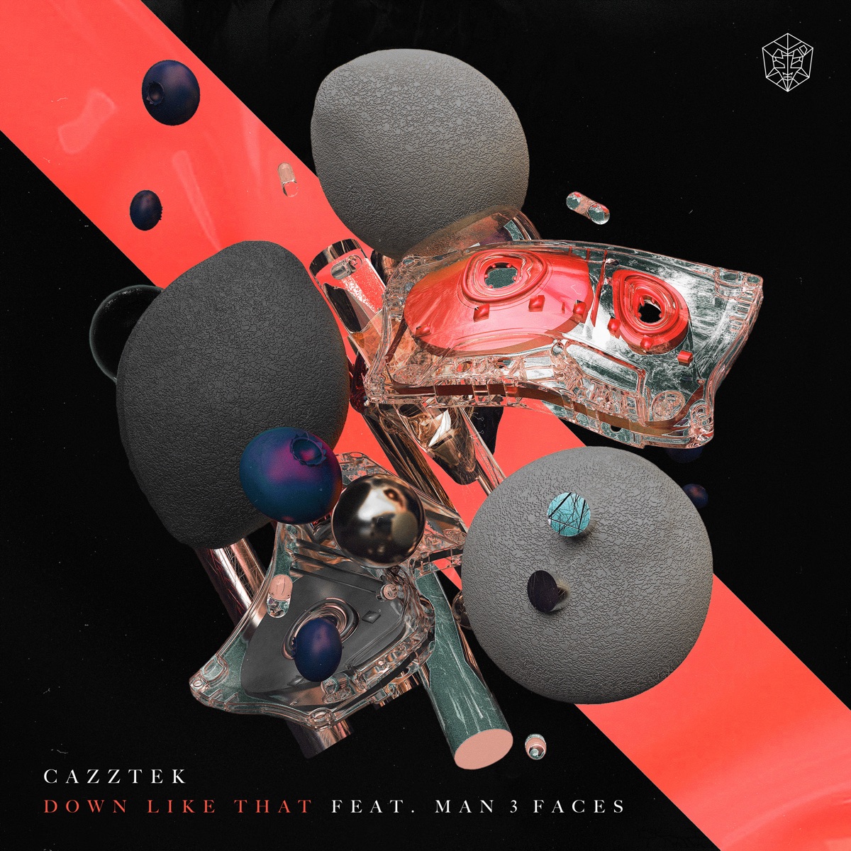 Down Like That (feat. Man 3 Faces) - Single by Cazztek album cover