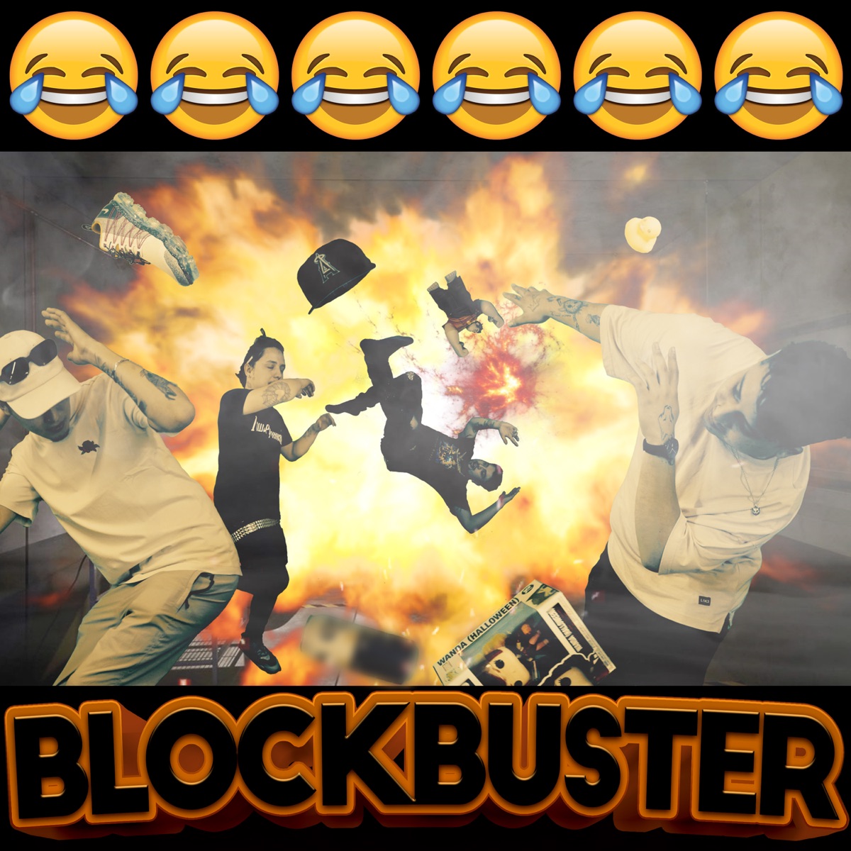 BlockBuster (feat. El Viejo Tony & Kiff Baby) - Single by Fergobra, NeeF1 & Brokeboi Rubio album cover