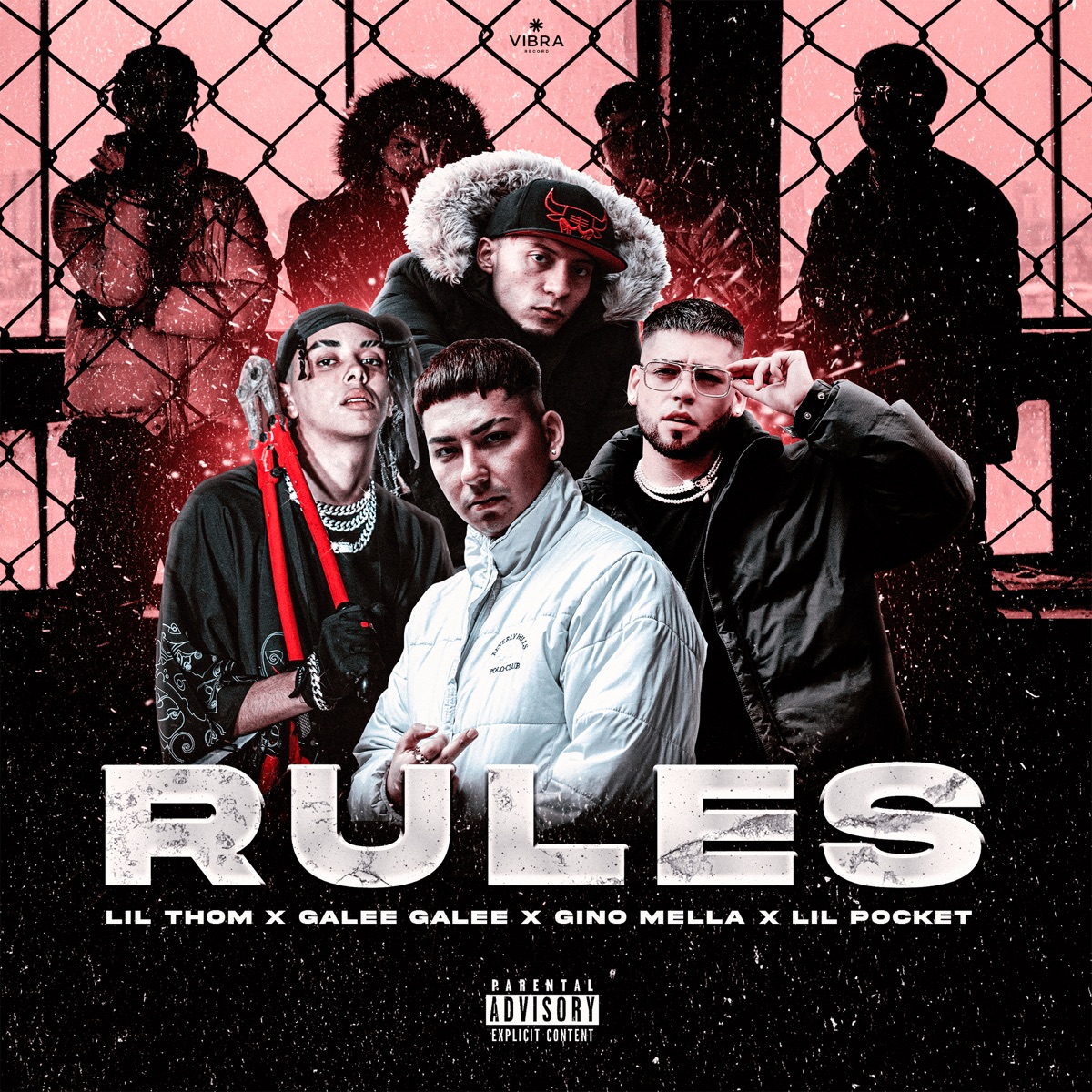 Rules (feat. Lil Pocket) - Single by Gino Mella Acosta, Galee Galee & Lil Thom album cover