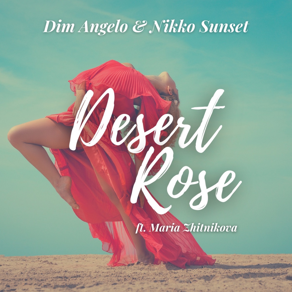 Desert Rose (feat. Maria Zhitnikova) - Single by Dim Angelo & Nikko Sunset album cover