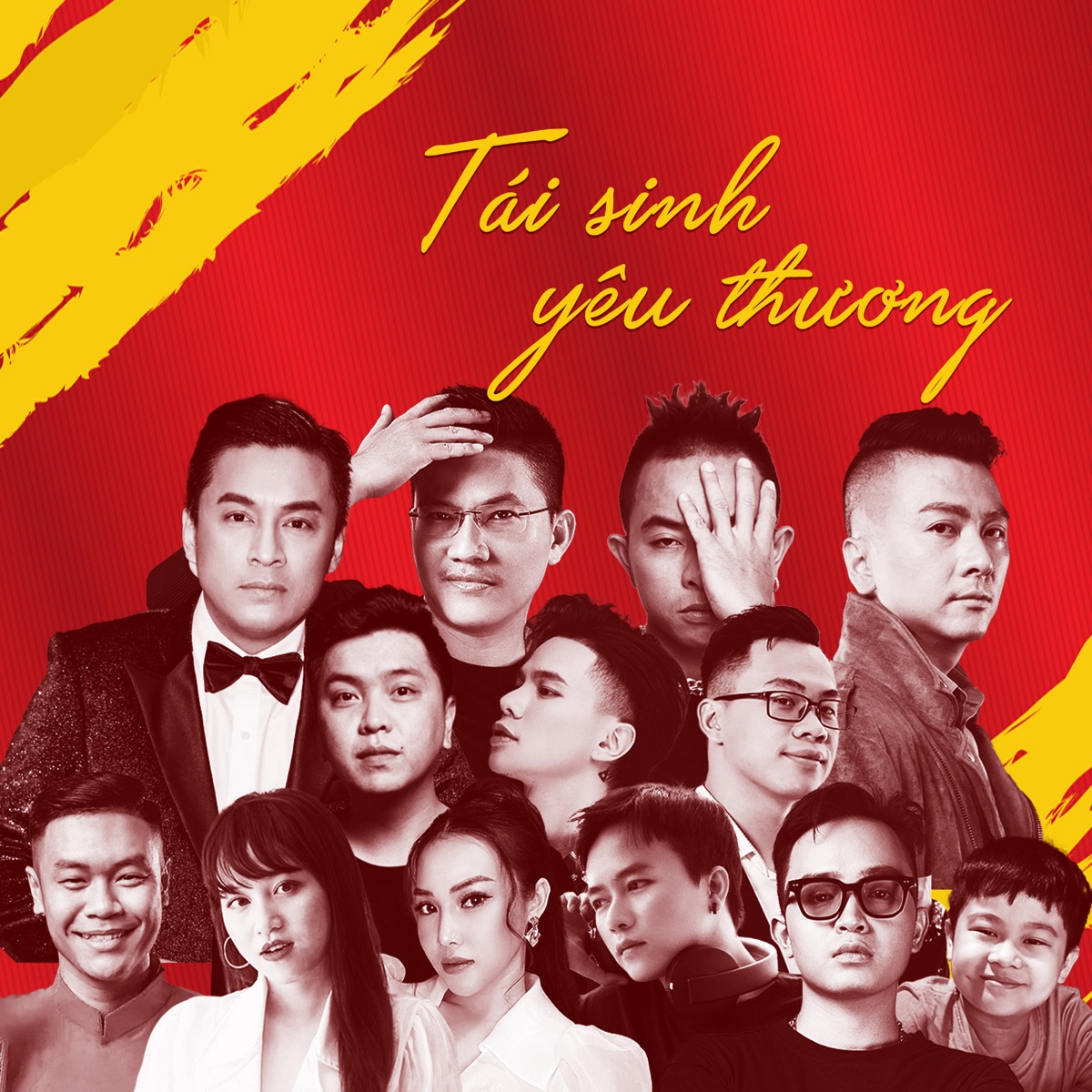 Tái Sinh Yêu Thương - Single by Lam Trường, Hoàng Tôn, Phúc Bồ, Bùi Công Nam & TDK album cover