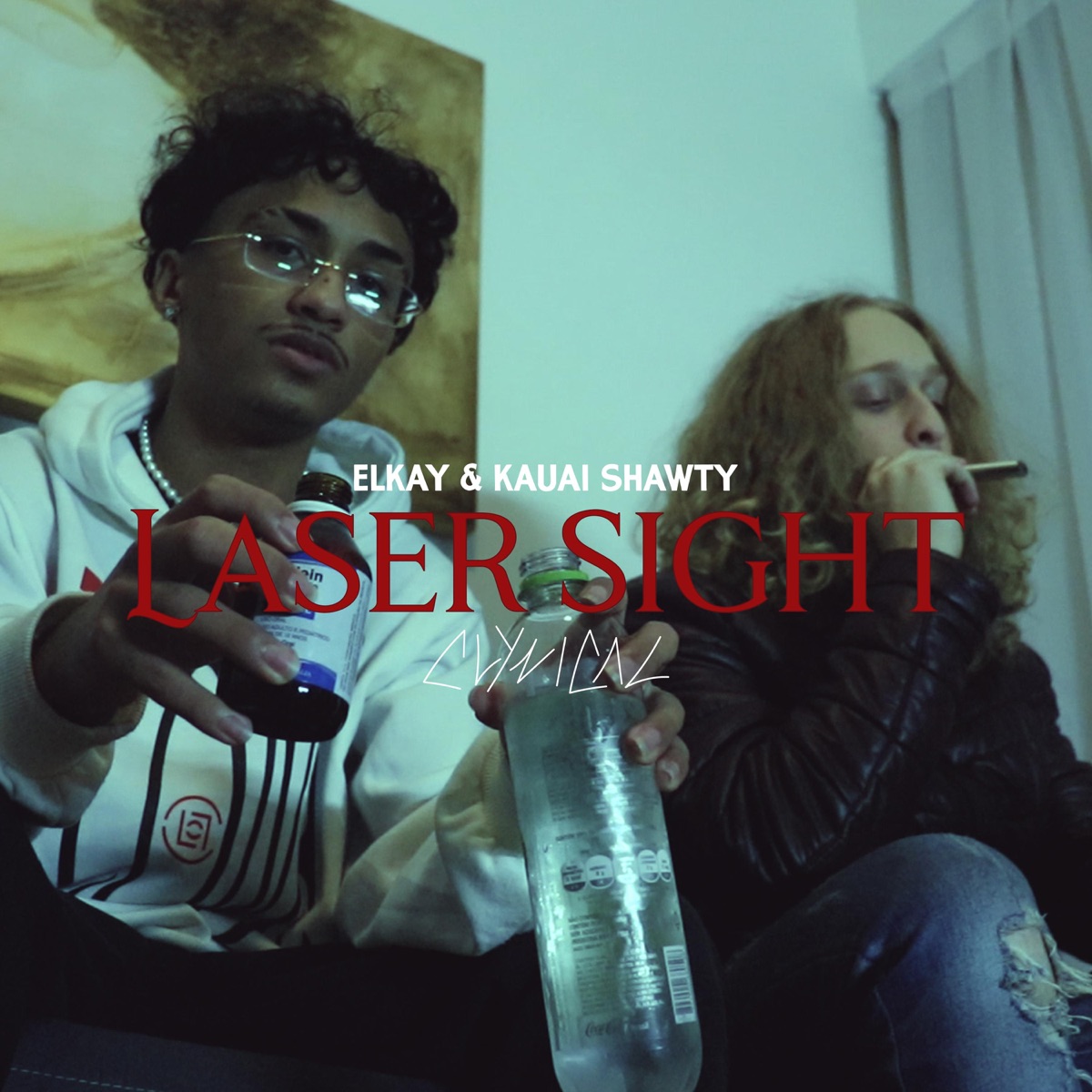 Laser Sight (feat. elkay & Kauai Shawty) - Single by CLYNICAL album cover