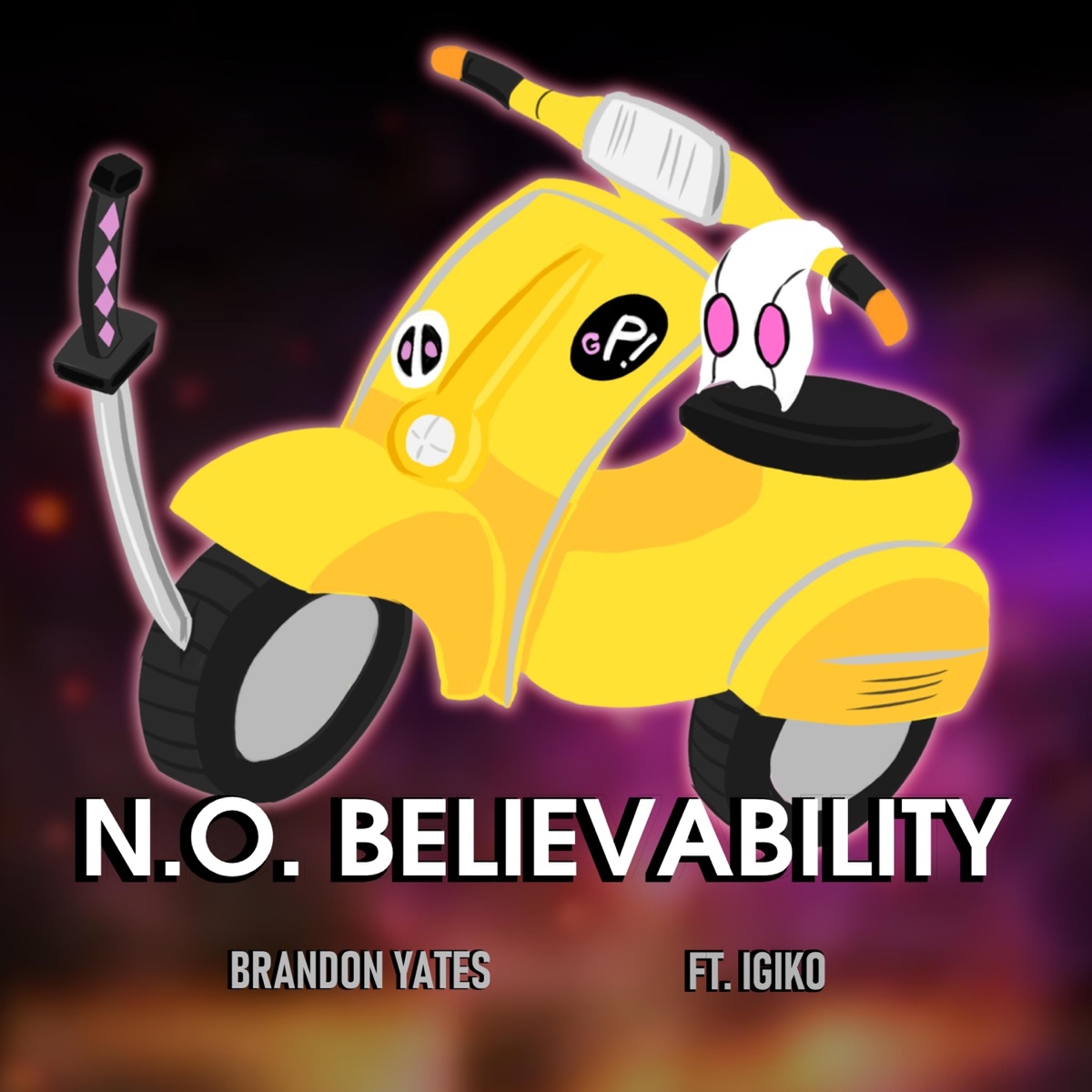 N.O. Believability (feat. LadyIgiko) [Vocal Version] [Vocal Version] - Single by Brandon Yates album cover