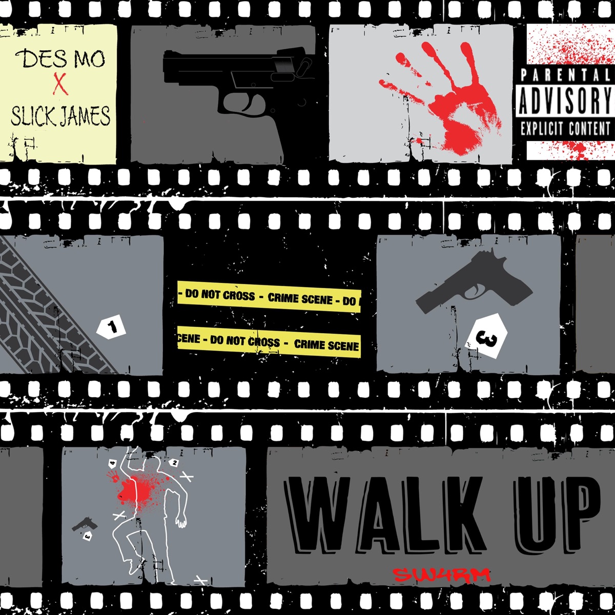 Walk Up (feat. Slick James) - Single by Des Mo album cover