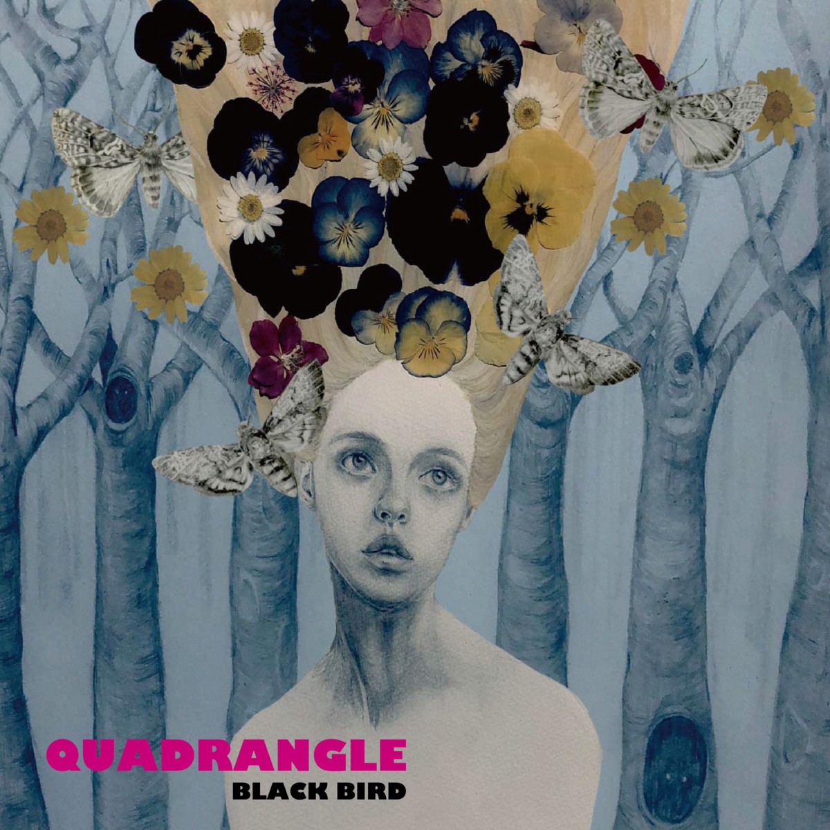 Black Bird (feat. Eee.) - Single by Quadrangle album cover