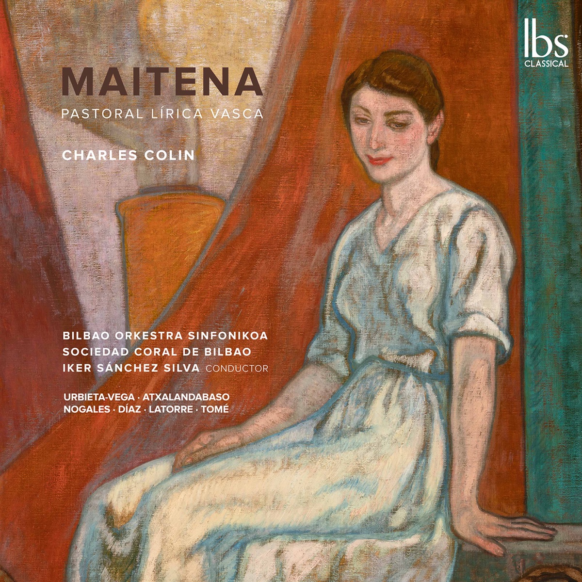 Colin: Maitena (Excerpts) by Miren Urbieta-Vega, Mikeldi Atxalandabaso, Marife Nogales, José Manuel Díaz, Bilbao Symphony Orchestra & Iker Sánchez Silva album cover