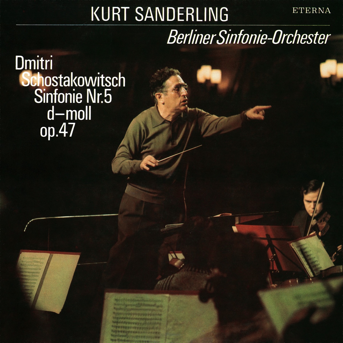 Schostakowitsch: Sinfonie No. 5 (2021 Remastered Version) by Berliner Sinfonie-Orchester & Kurt Sanderling album cover