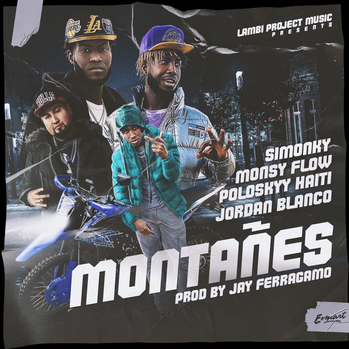 Montañes (feat. Monsy Flow, Simonky, Jordan Blanco & Jay Ferragamo) - Single by Poloskyy album cover