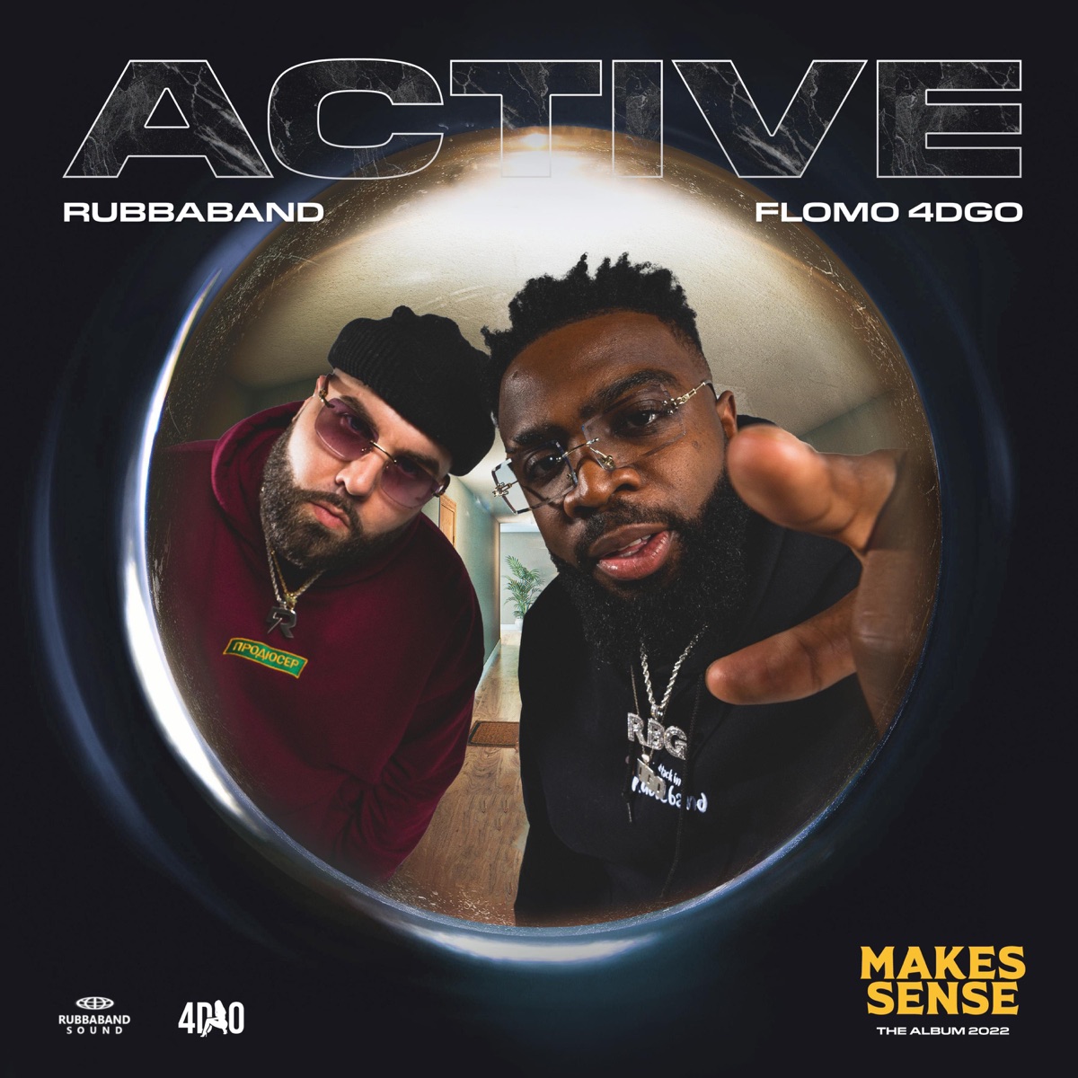 Active - Single by Rubbaband & Flomo album cover