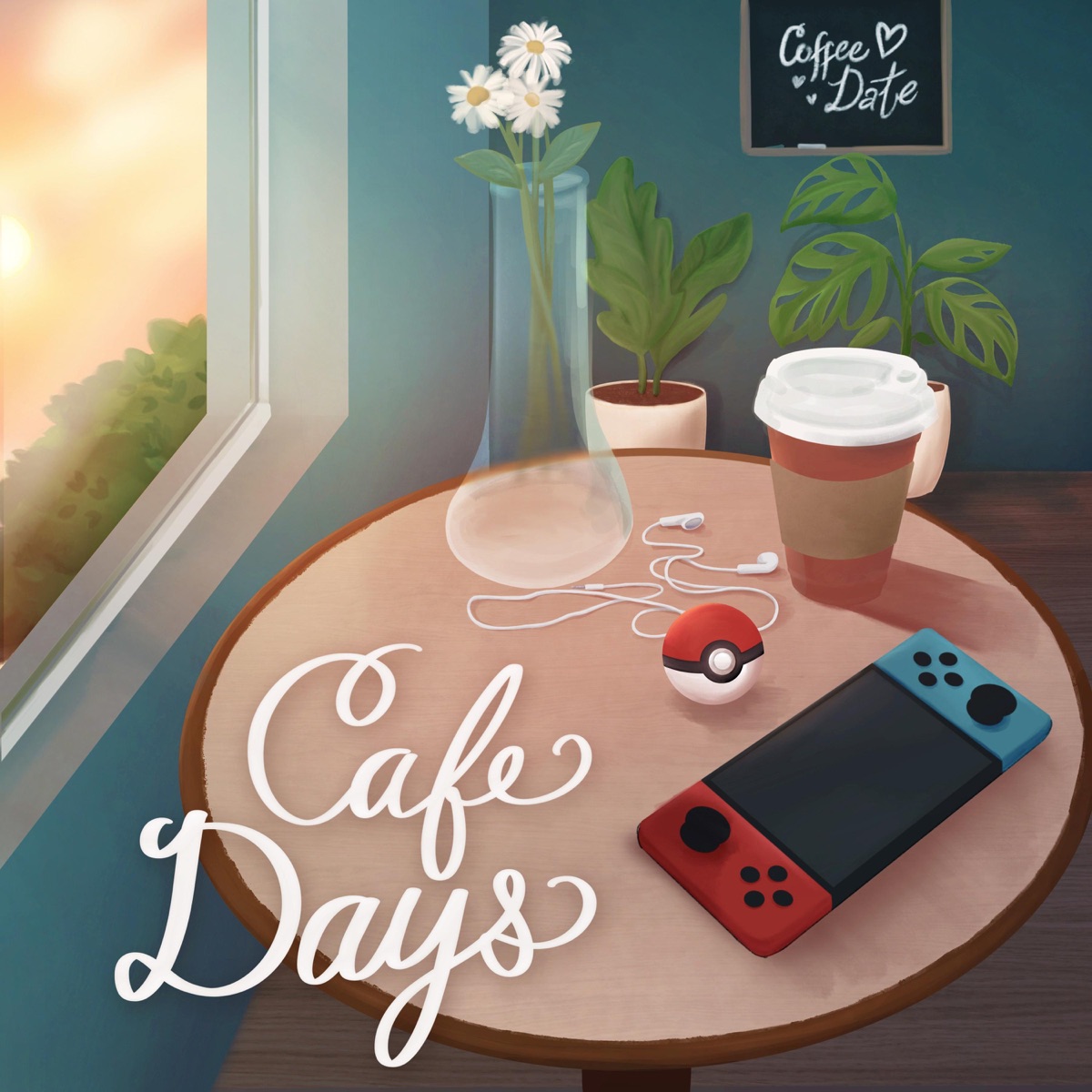 Cafe Days by Coffee Date & GameChops album cover