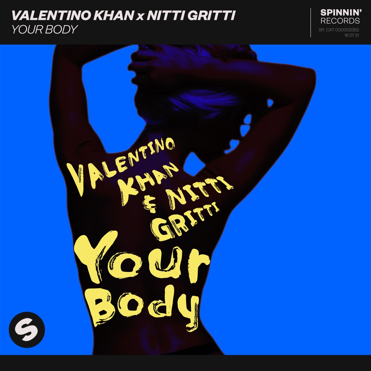 Your Body - Single by Valentino Khan & Nitti Gritti album cover