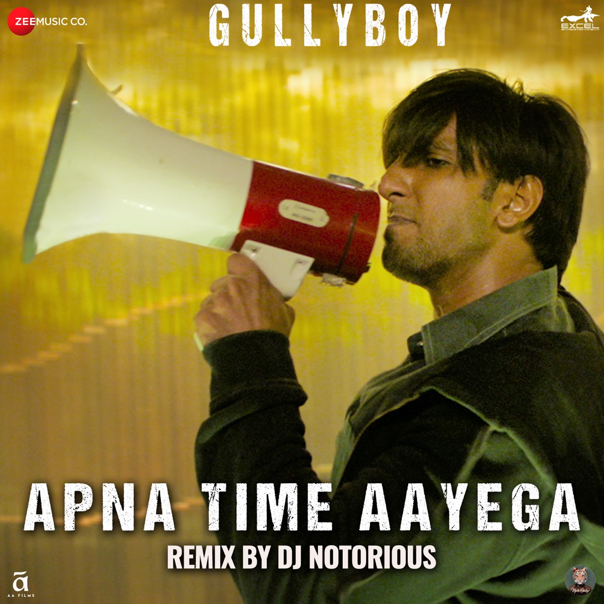 Apna Time Aayega Remix by DJ Notorious - Single by Ranveer Singh, Dub Sharma, DIVINE & DJ Notorious album cover