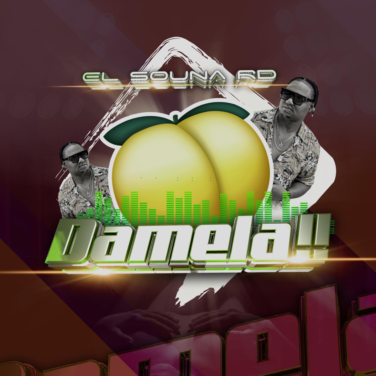 DAMELA - Single by El Souna RD album cover