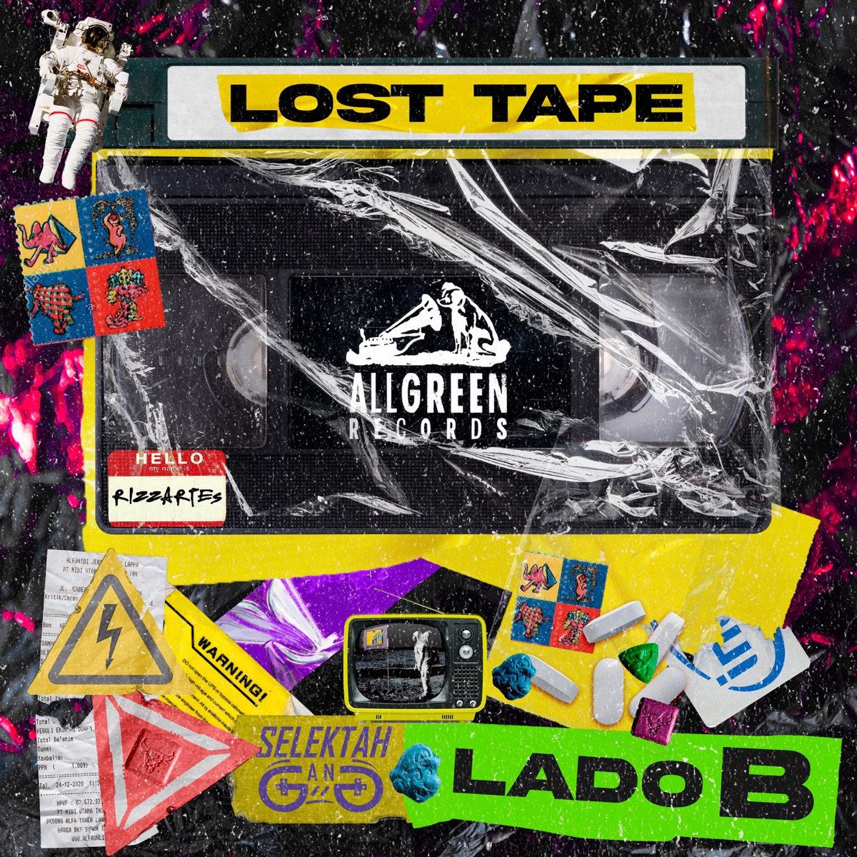 Lost Tape - "Lado B" (feat. All Green Records) - EP by SELEKTAH GANG album cover