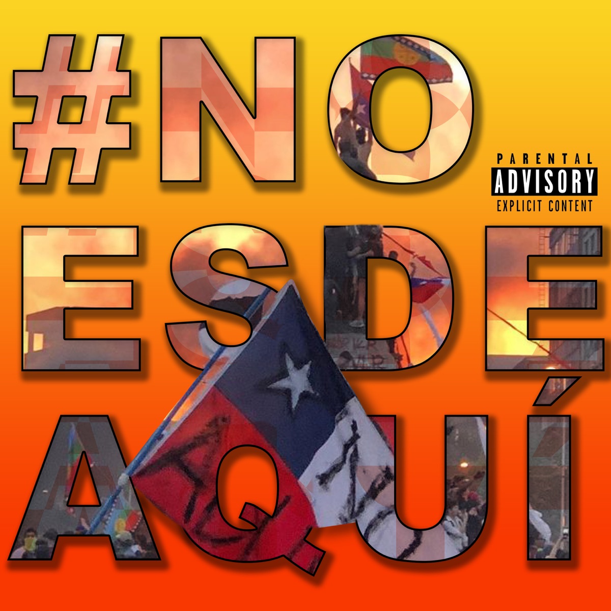No Es de Aquí - Single by Distinto y Versátil, ResistLion & McRahzort album cover