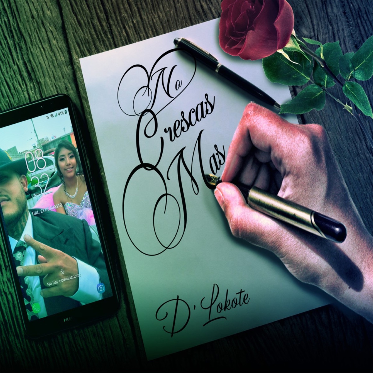 No Crezcas Mas - Single by D'Lokote album cover