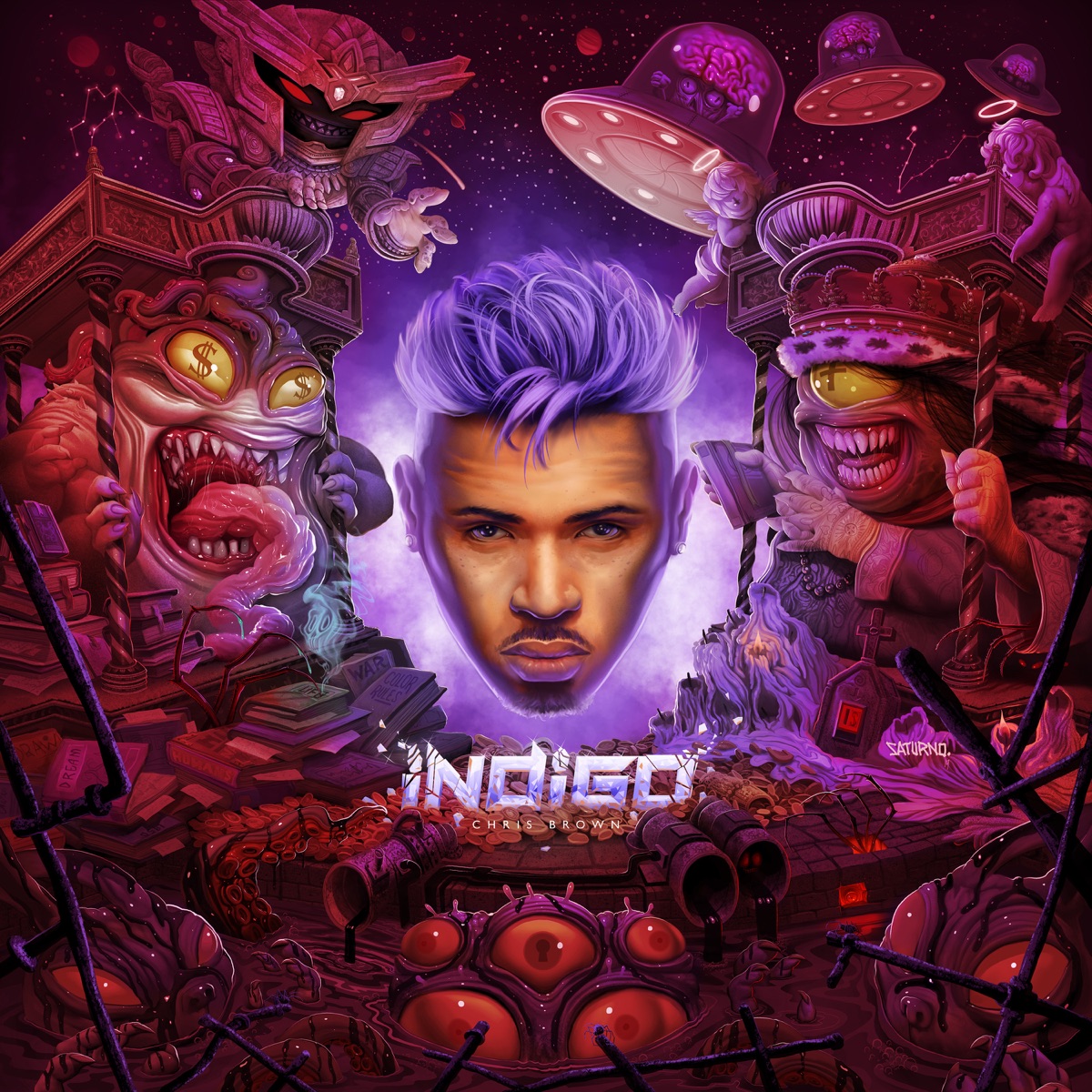 Indigo by Chris Brown album cover