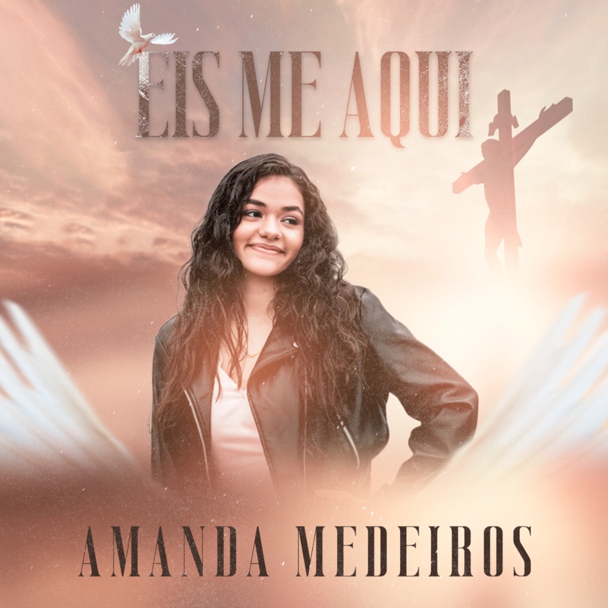 Eis Me Aqui - Single by Amanda Medeiros album cover