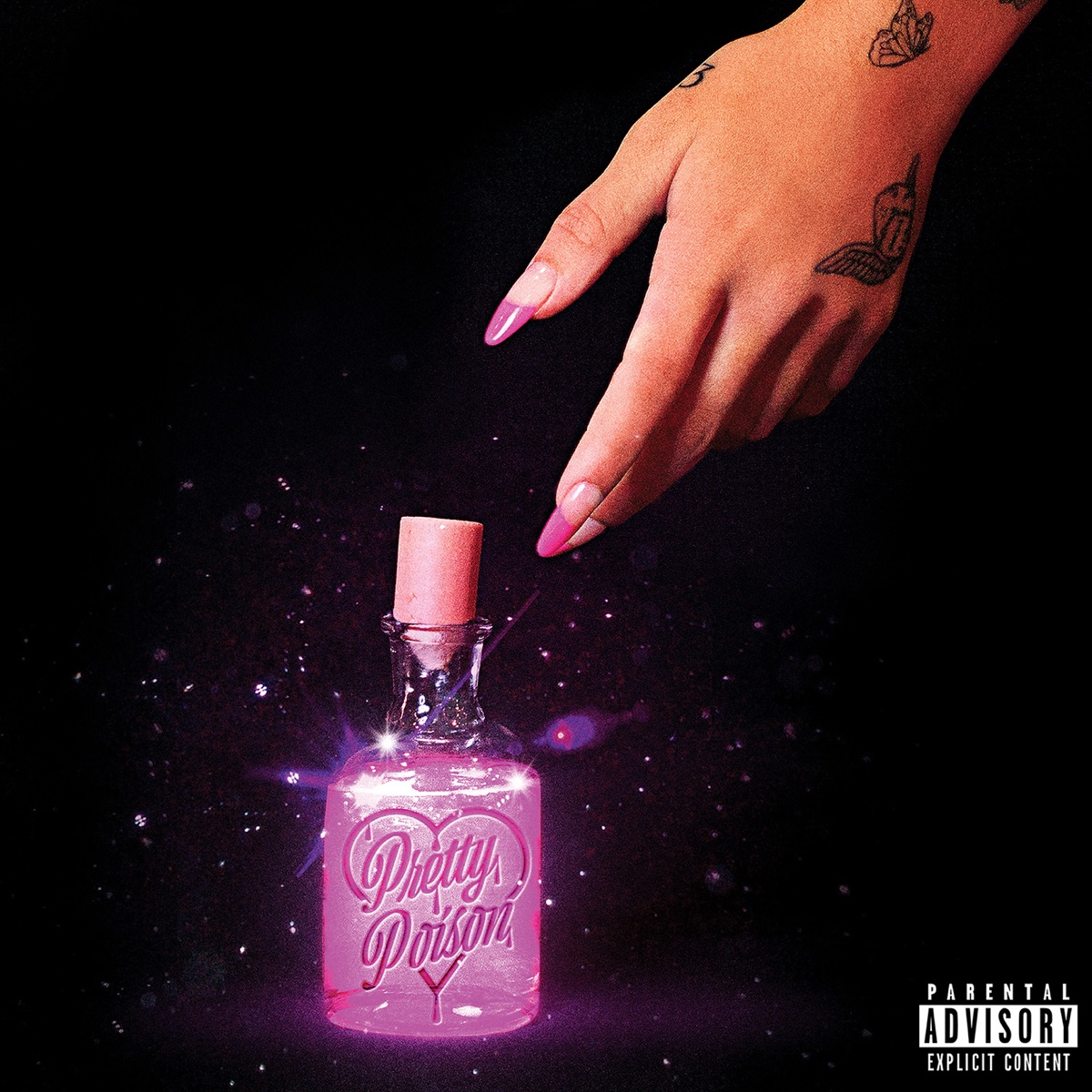 pretty poison by Nessa Barrett album cover