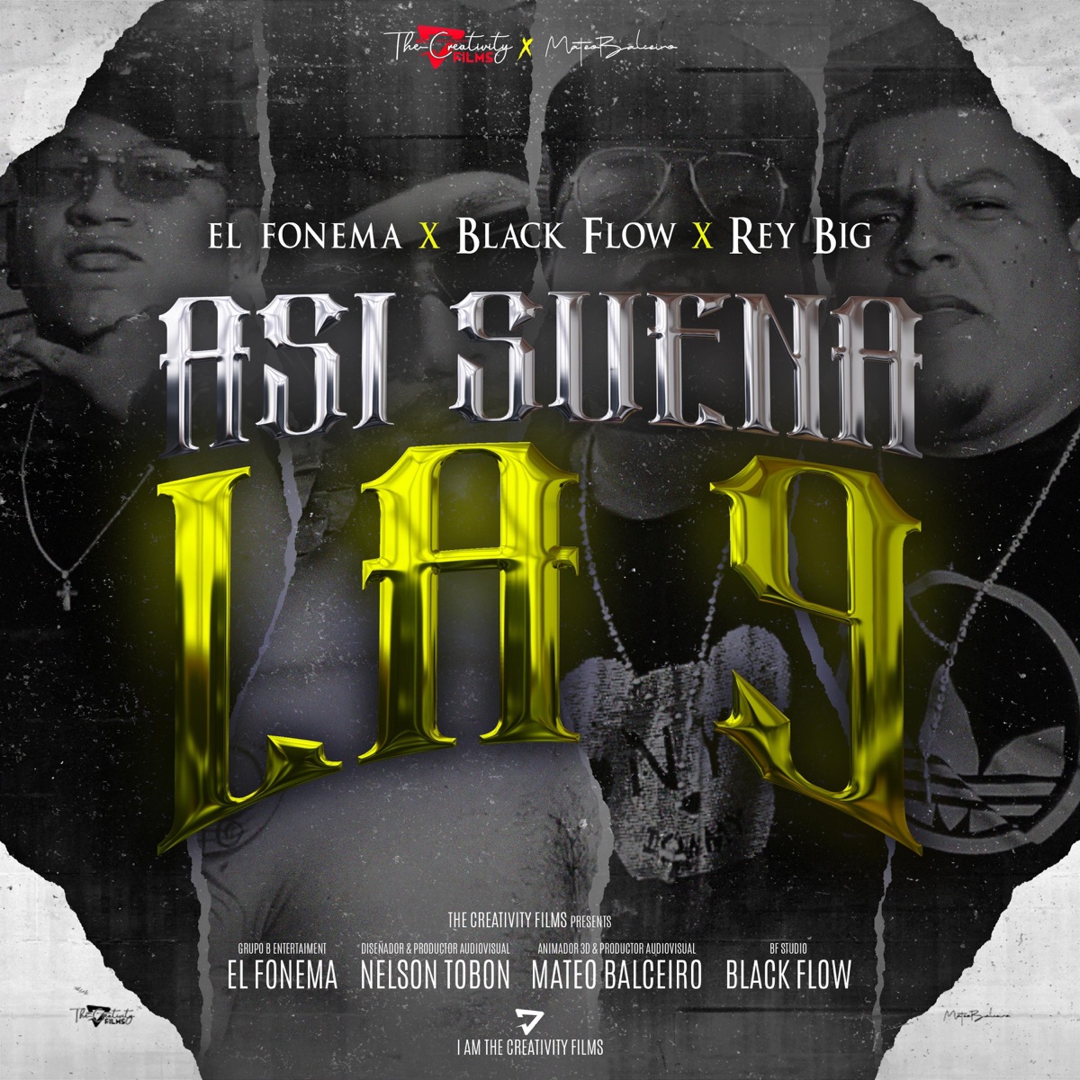 Así Suena La 9 (feat. Black Flow & Rey Big) - Single by El Fonema album cover