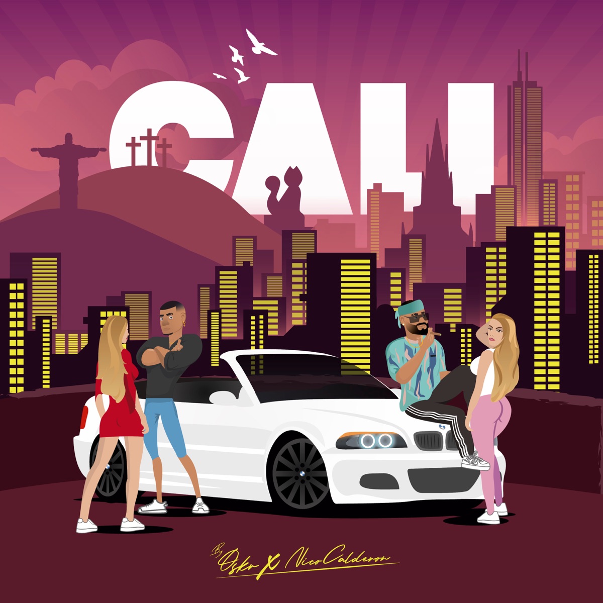 Cali - Single by Oskr & Nico Calderon album cover