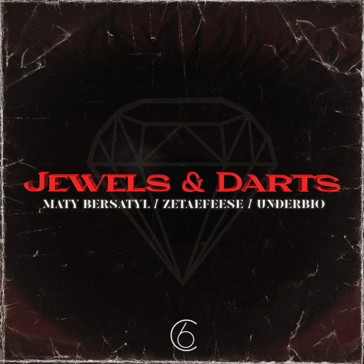 Jewels & Darts - EP by Maty Bersatyl, Zetaefeese & Underbio album cover
