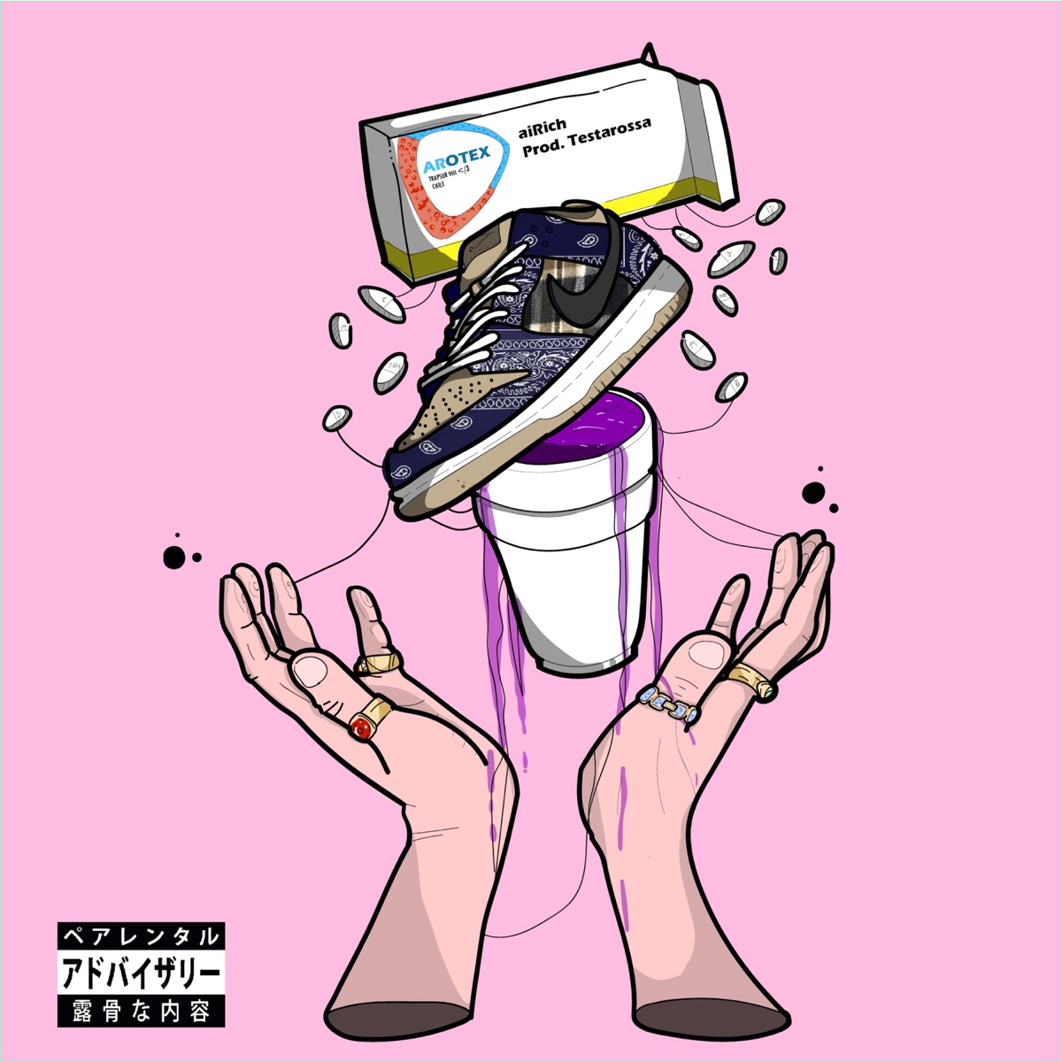 AROTEX - Single by aiRich & Testarossa album cover