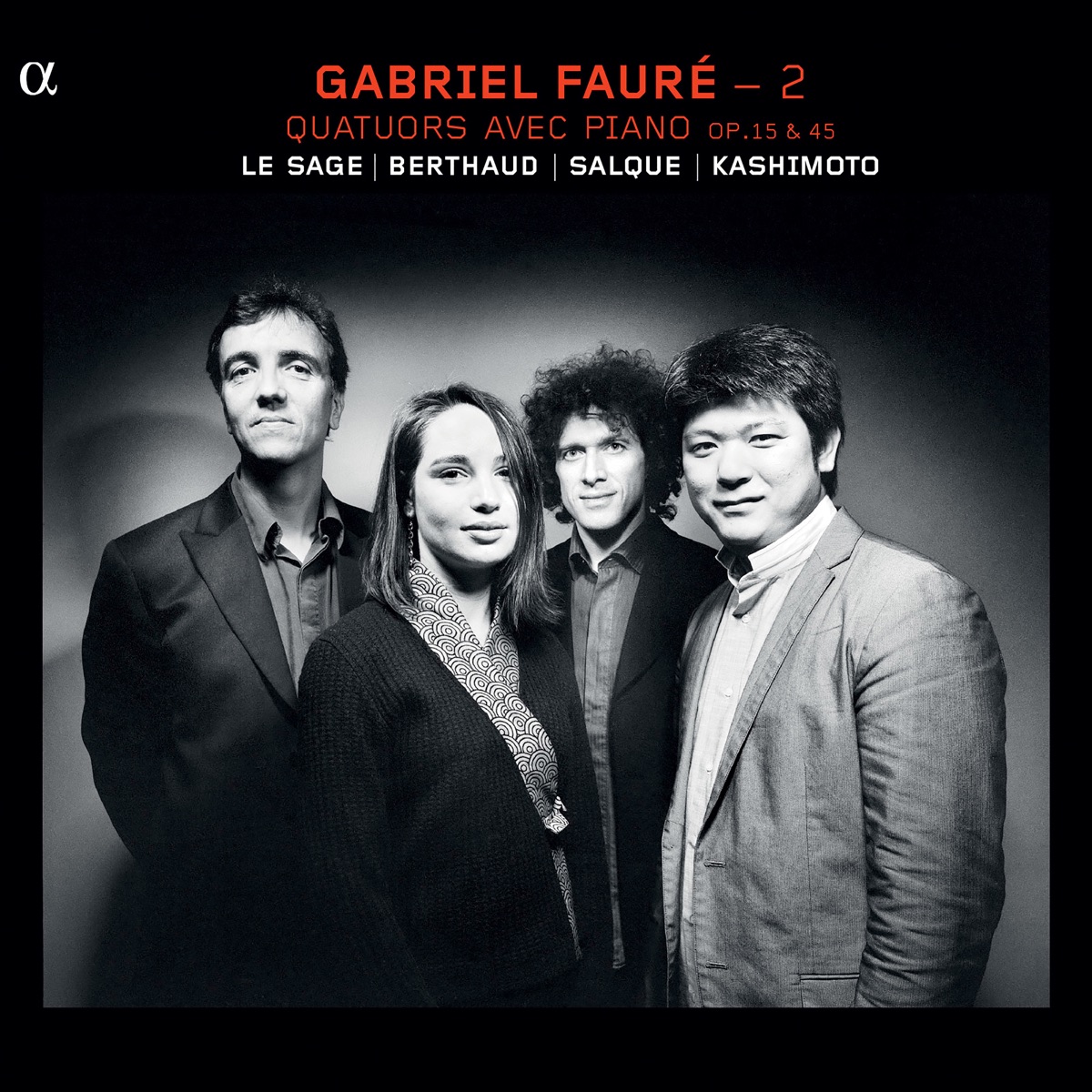 Fauré (Vol. 2) by Éric Le Sage, Daishin Kashimoto, Lise Berthaud & François Salque album cover