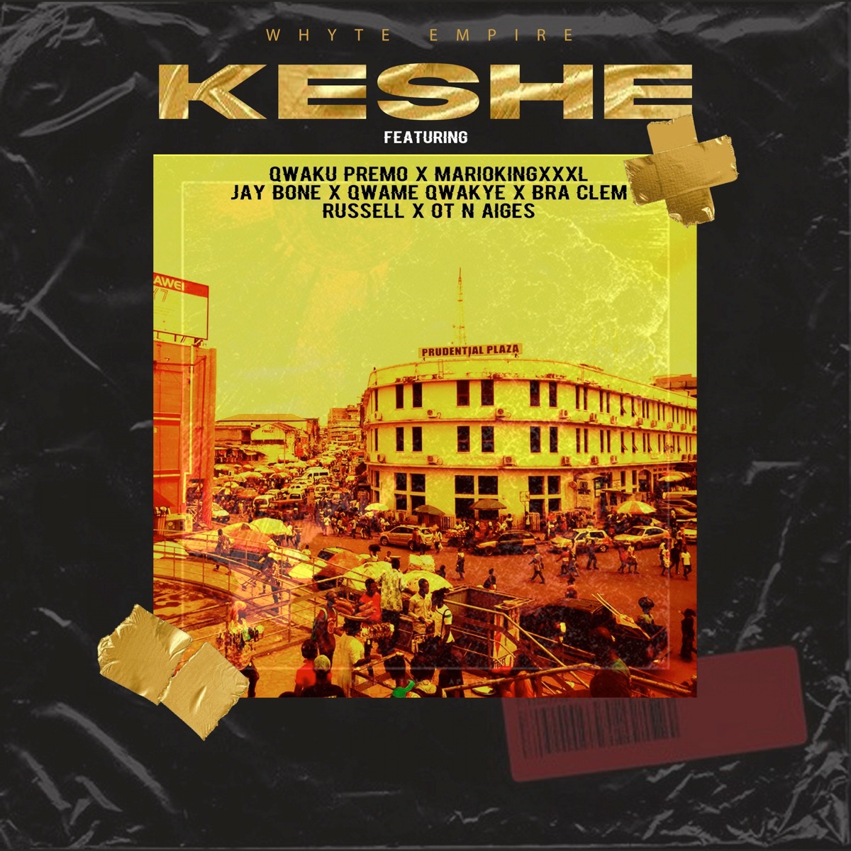 Keshe (feat. Russell, Qwaku Premo, OT n Aiges, Bra Clem, MariokingXXXL, Jay Bone & Qwame Qwakye) - Single by Whyte Empire album cover