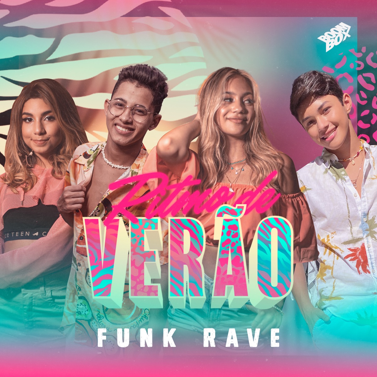 Funk Rave (feat. Mila Florêncio, Gabyy Souza, Luan Alencar & Felipinho) - Single by Ritmo de Verão album cover