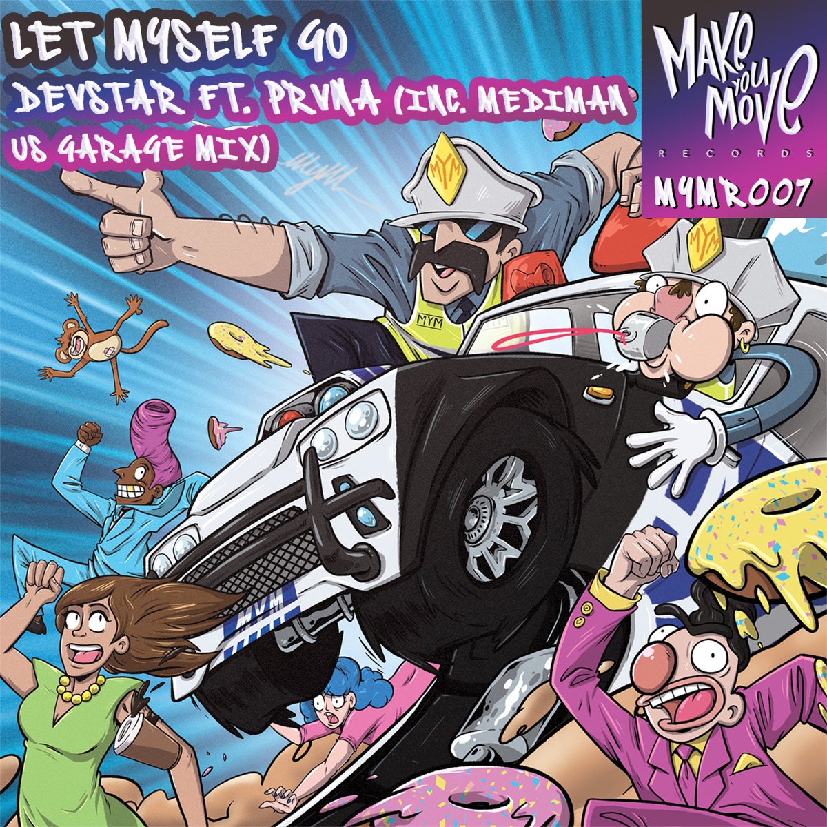 Let Myself Go (feat. PRVNA) - Single by Devstar album cover
