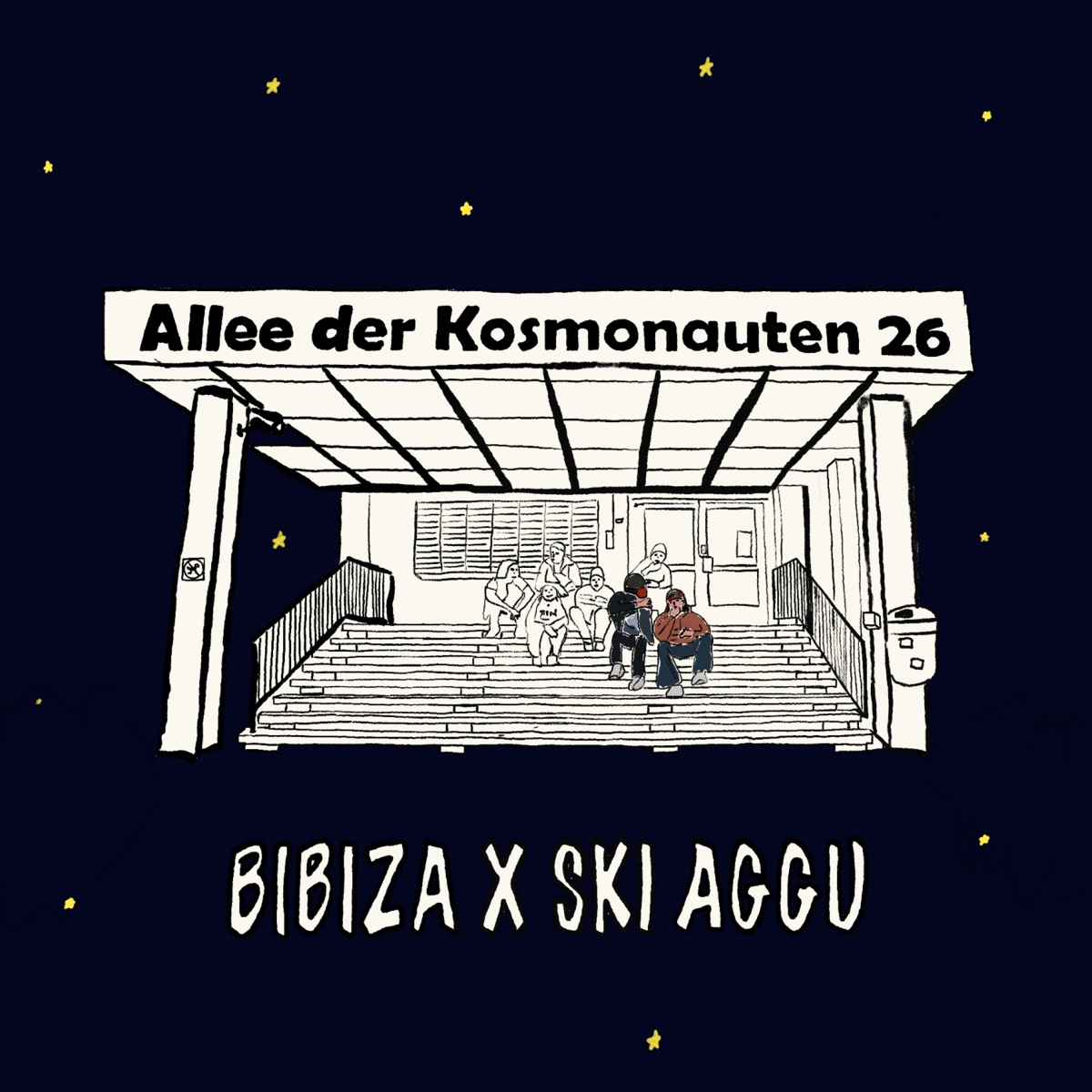 Kosmonauten - Single by BIBIZA & Ski Aggu album cover