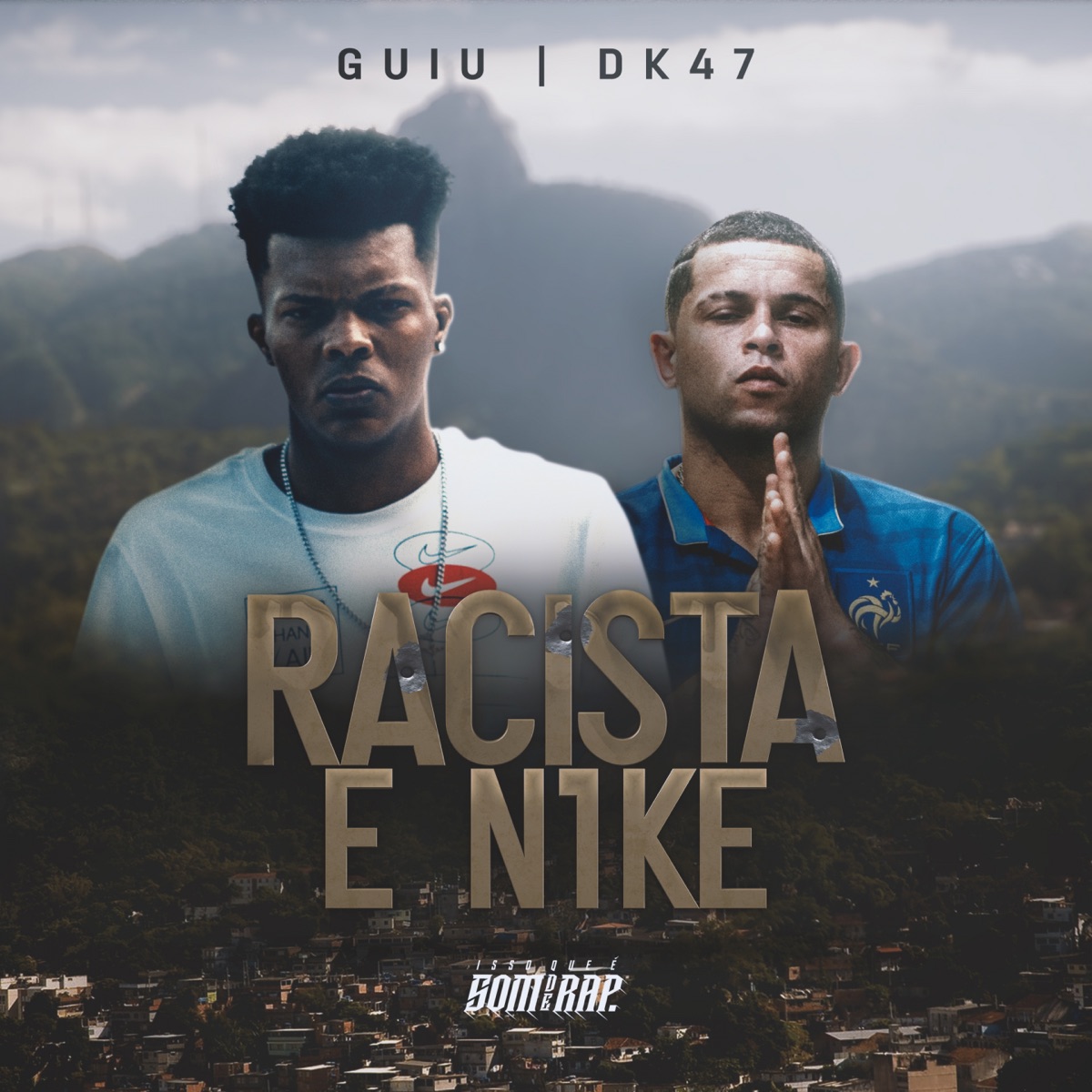 Racista e N1Ke (feat. Soffiatti) - Single by Guiu, Dk 47 & IssoQueÉSomDeRap album cover