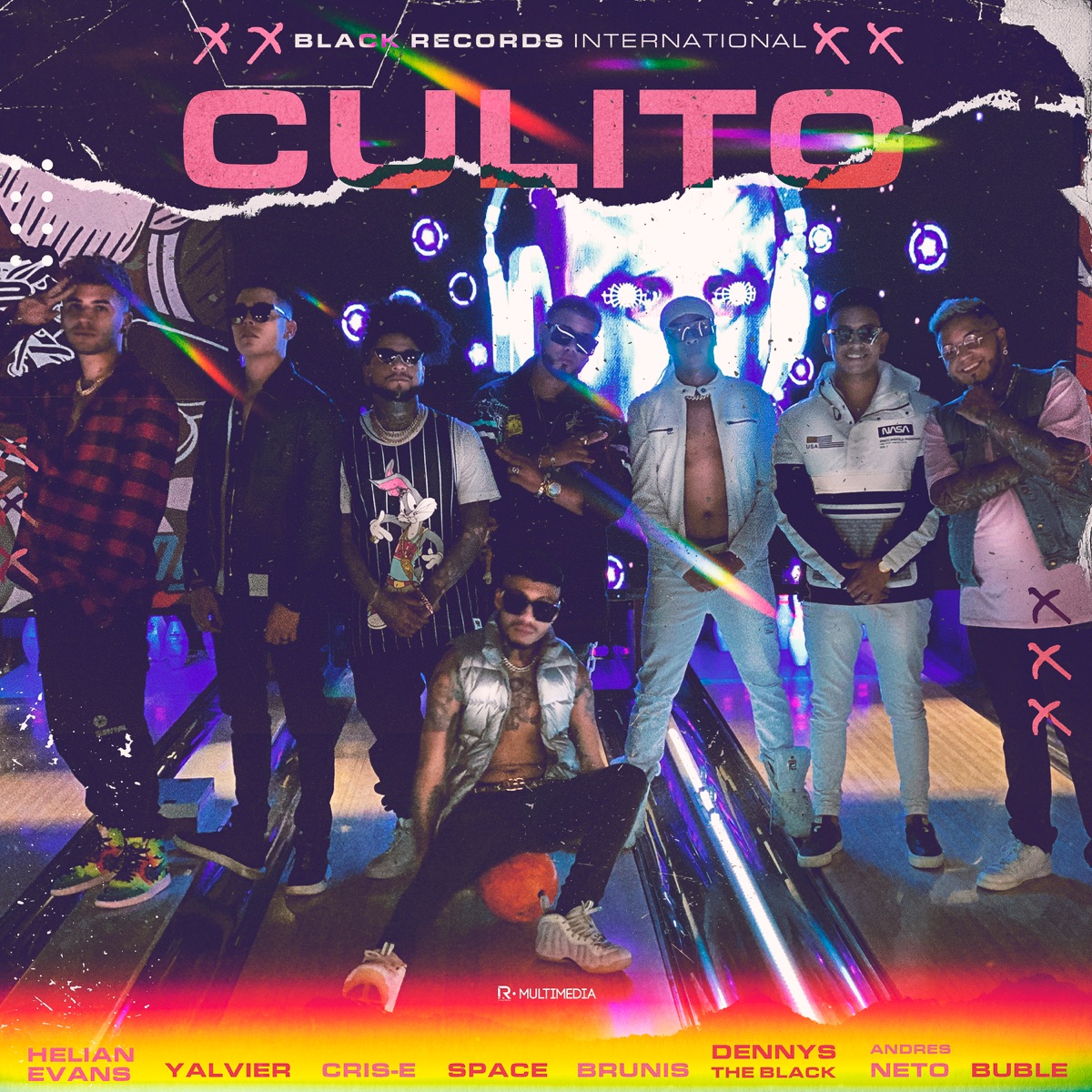 Culito (feat. Cris-E, Helian Evans, Buble, SPACE, Andrés Neto, Yalvier & BRUNIS) - Single by Dennys The Black album cover