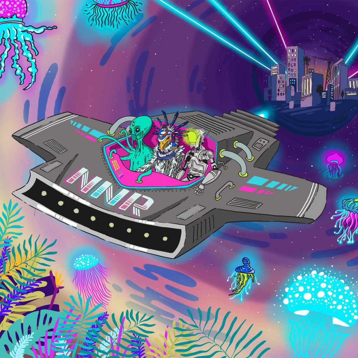 Delorean - Single by Neon Night Rider album cover