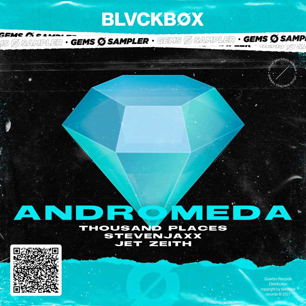 Andromeda - Single by Thousand Places, STEVENJAXX & Jet Zeith album cover