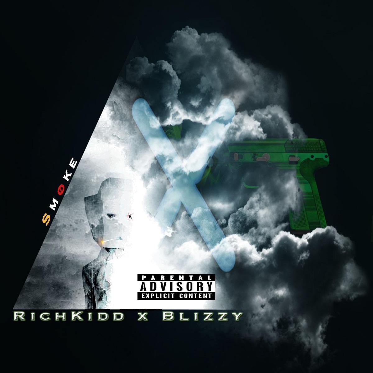 Smoke (feat. Blizzy) - Single by Richkidd album cover