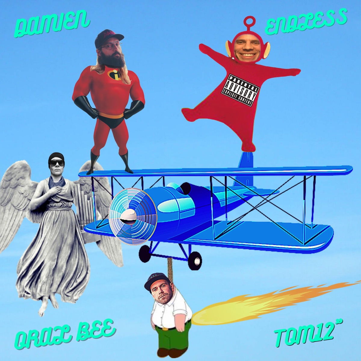 Fly (feat. Tom 12 & Oral Bee) [Studio Version] [Studio Version] - Single by Endless, Damien & Cracklab album cover