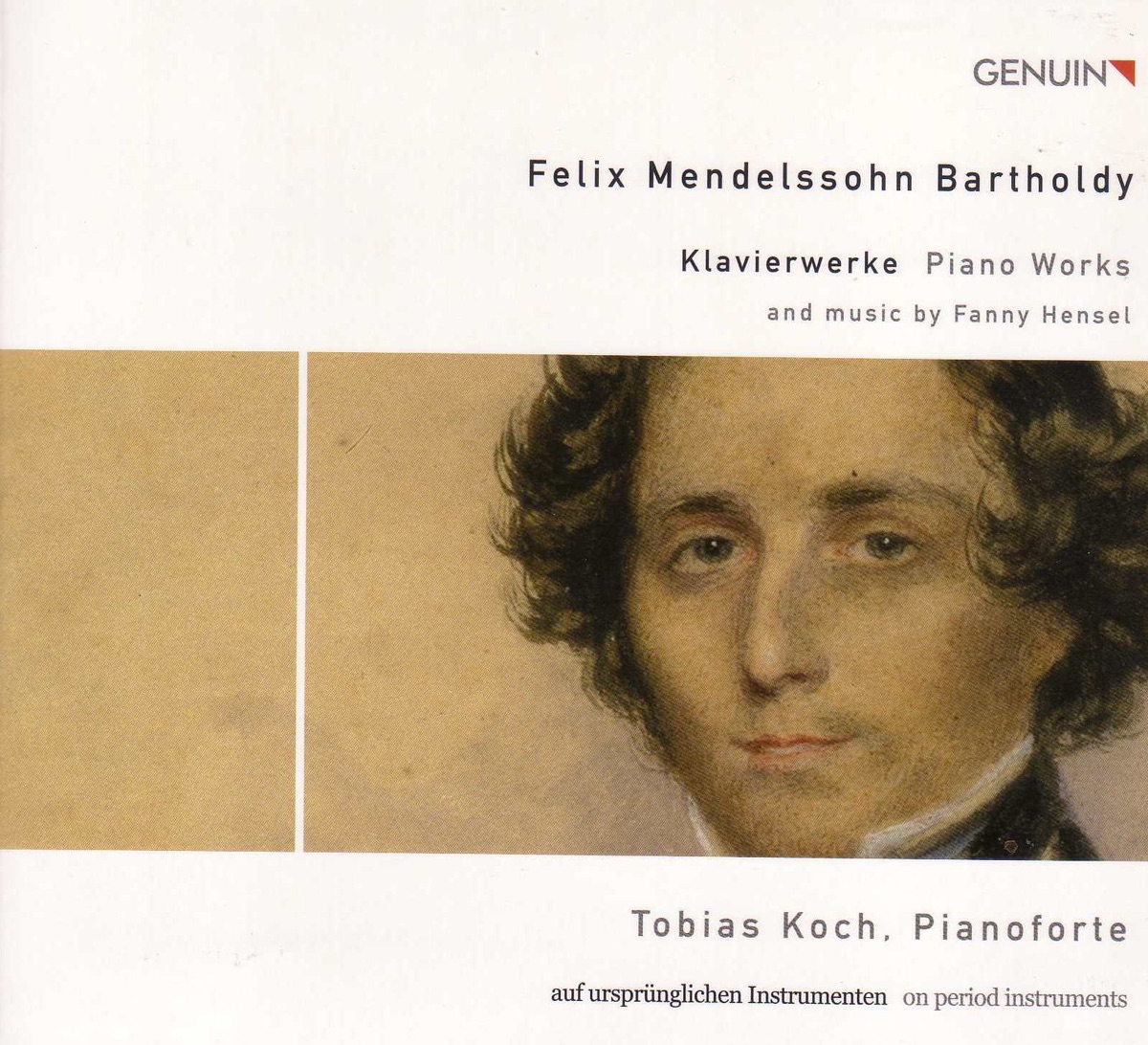 Felix and Fanny Mendelssohn: Piano Music by Tobias Koch album cover