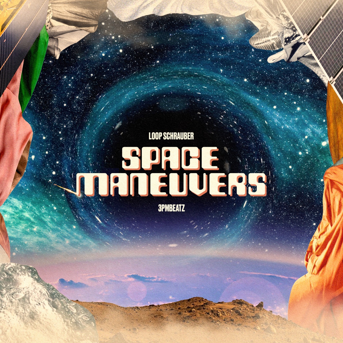 Space Maneuvers EP by Loop Schrauber & 3pmbeatz album cover