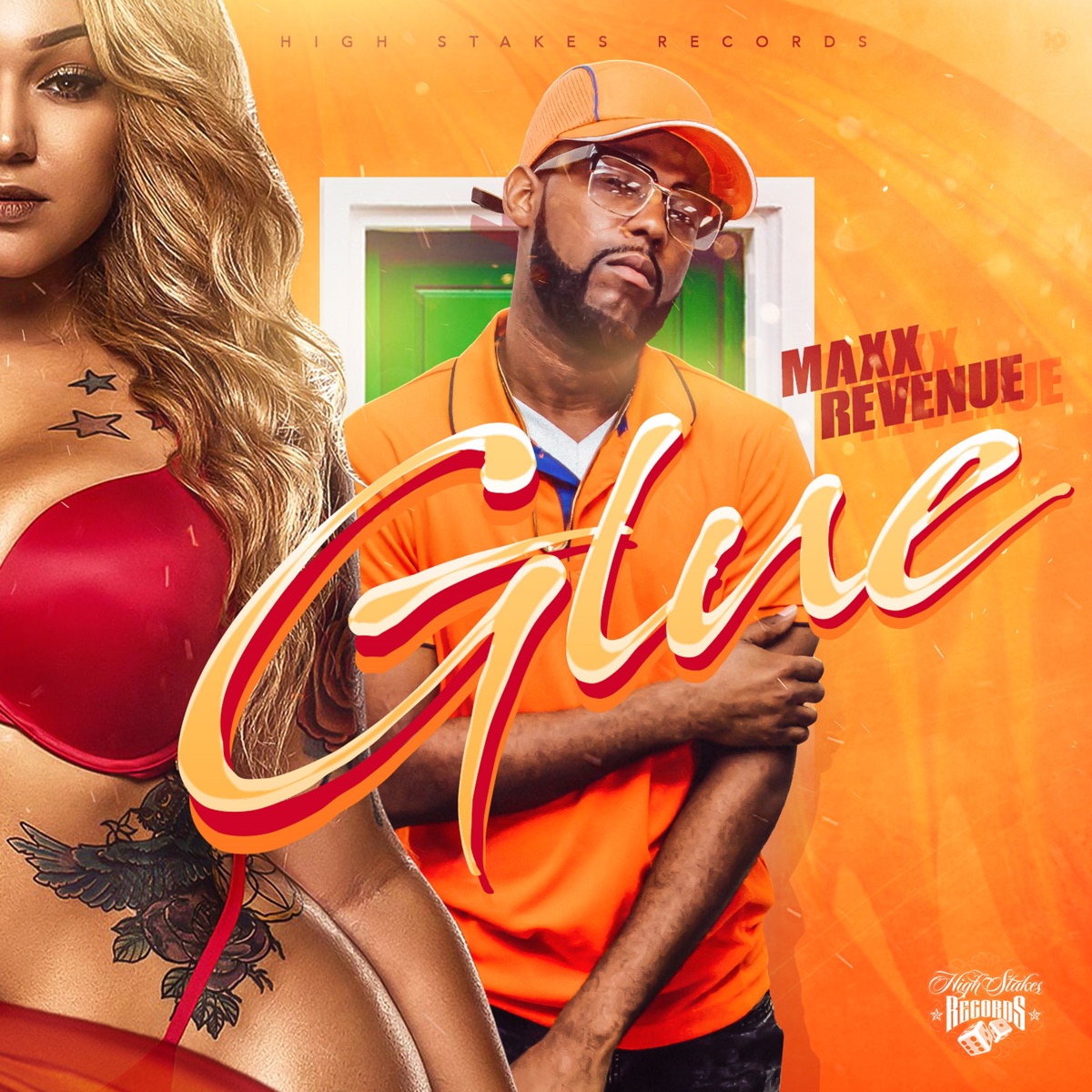 Glue - Single by Maxx Revenue & Simon Howden album cover
