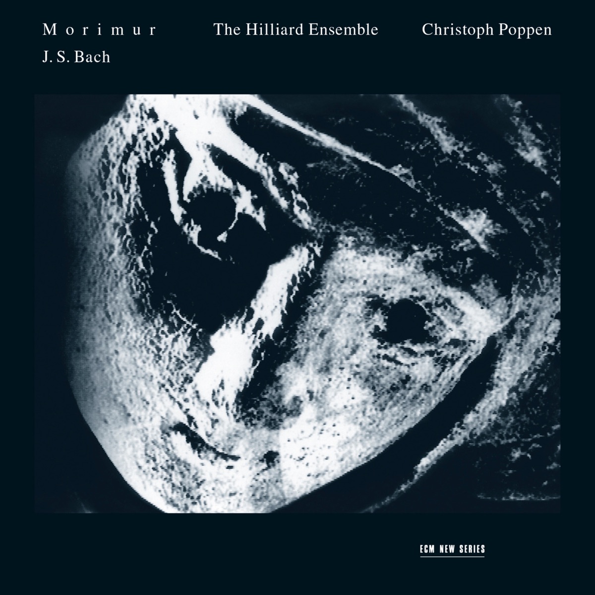 Bach: Morimur by Hilliard Ensemble & Christoph Poppen album cover