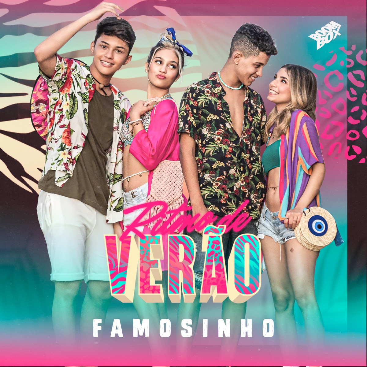 Famosinho (feat. Mila Florêncio, Gabyy Souza, Luan Alencar & Felipinho) - Single by Ritmo de Verão album cover