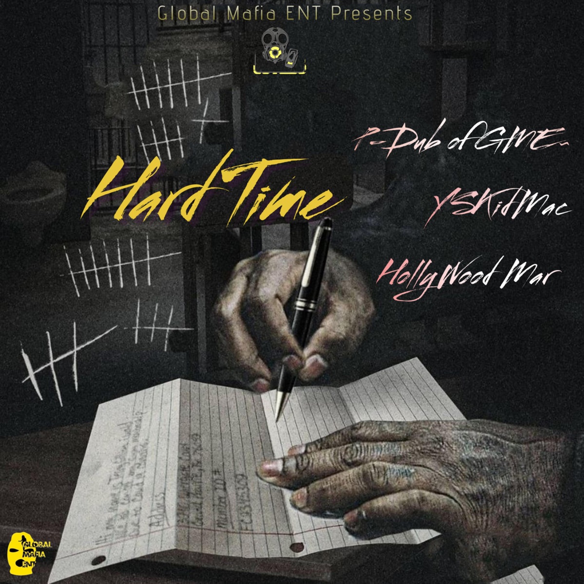 Hard Time (feat. Hollywood Mar & YSKidMac) - Single by P-Dub of GME album cover