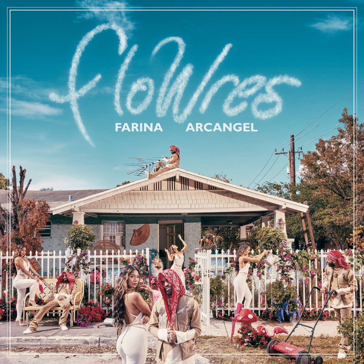 FloWres - EP by FARIANA & Arcángel album cover