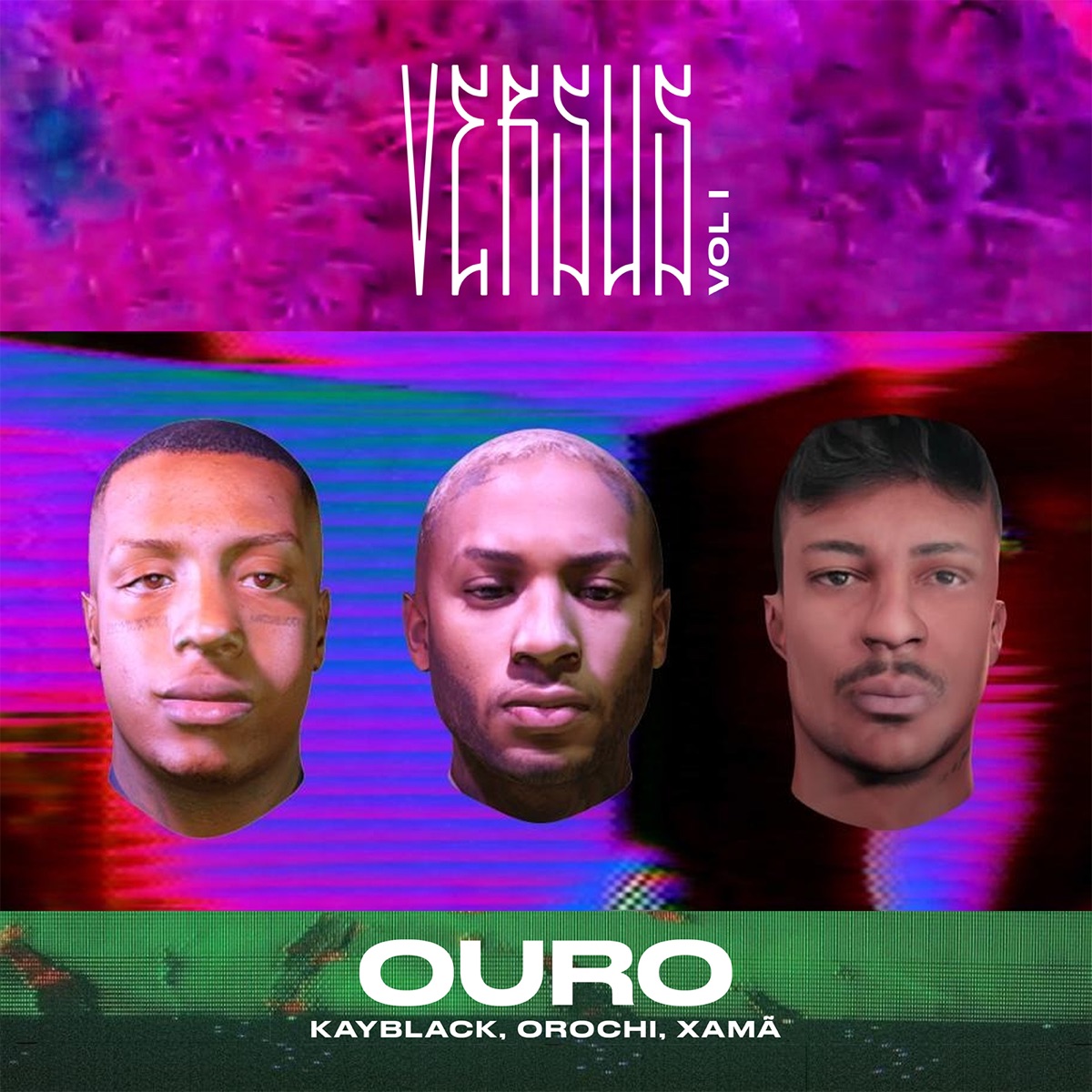 Ouro (Versus Vol. 1) [feat. Tropkillaz] - Single by Kayblack, Xamã & Orochi album cover